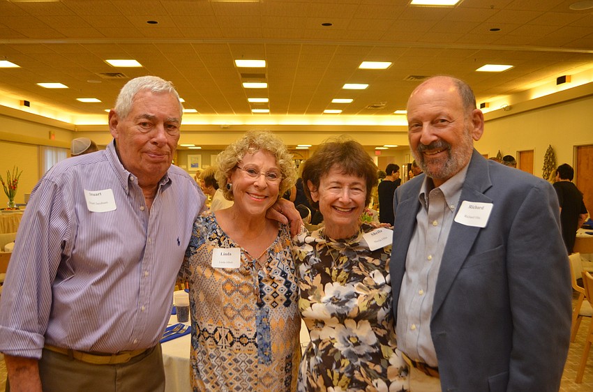 Stuart Jacobsen, Linda Albert and Sheila and Richard Olin