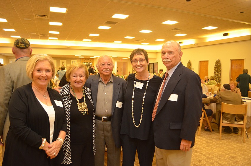 Sandie Cutler-Cohen, Lisa and Curtis Hecht and Miriam and Herb Waltzer