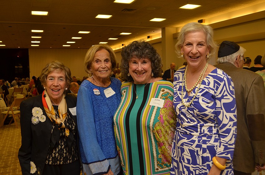 Mimi Edlin, Ruth Orne, Judy Glass and Sue Jacobson