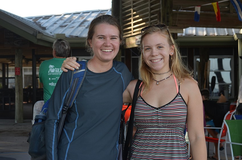 Rebecca Hoesterey and Constance Sartor, both 20