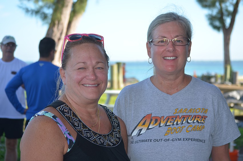 Maggie Oberst and Susan Harris