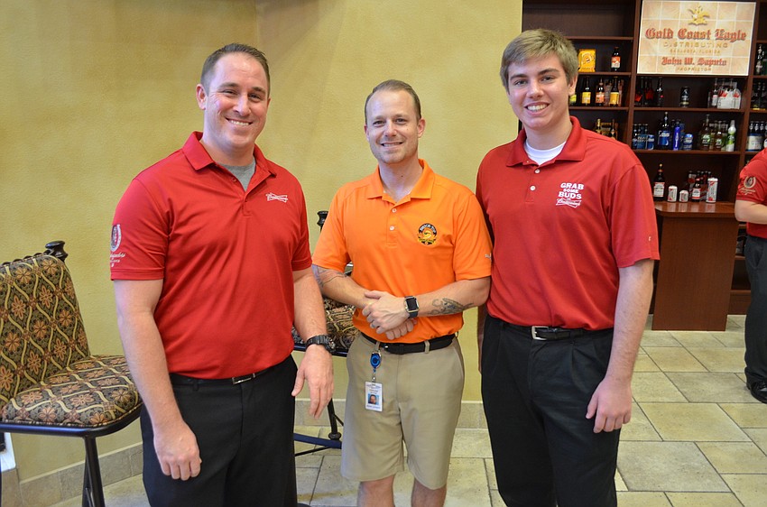 Nate Fowler, Chris Gemmill and Joey Hingson.