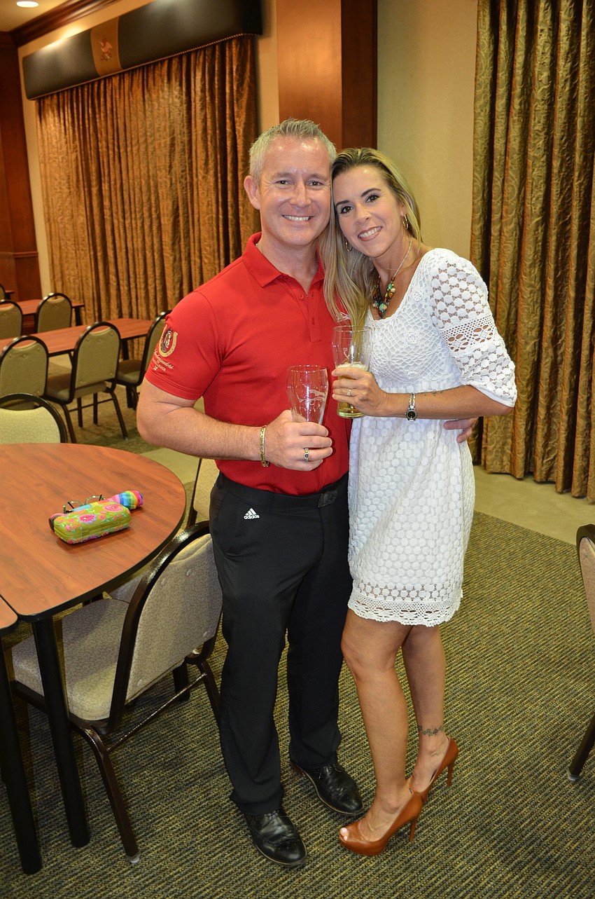 Stan House and Amy Britto.