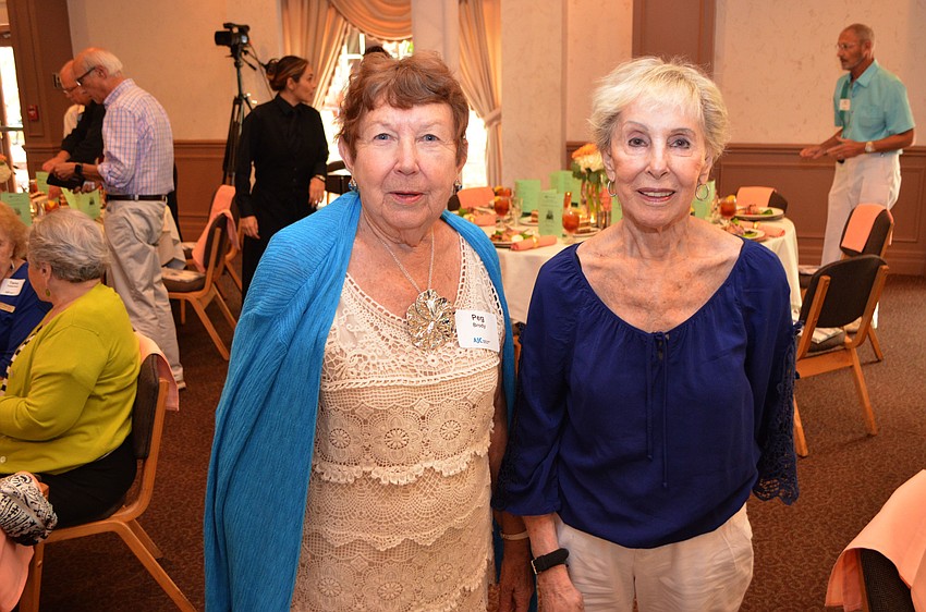 Peg Brody and Ina Arnell.