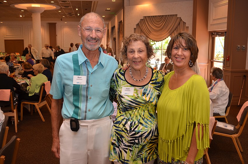 Bart Levenson, Joan Levenson and Lynn Levenson.