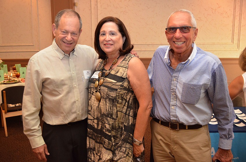 Ken Newmark, Marsha Eisenberg and Jim Fox.