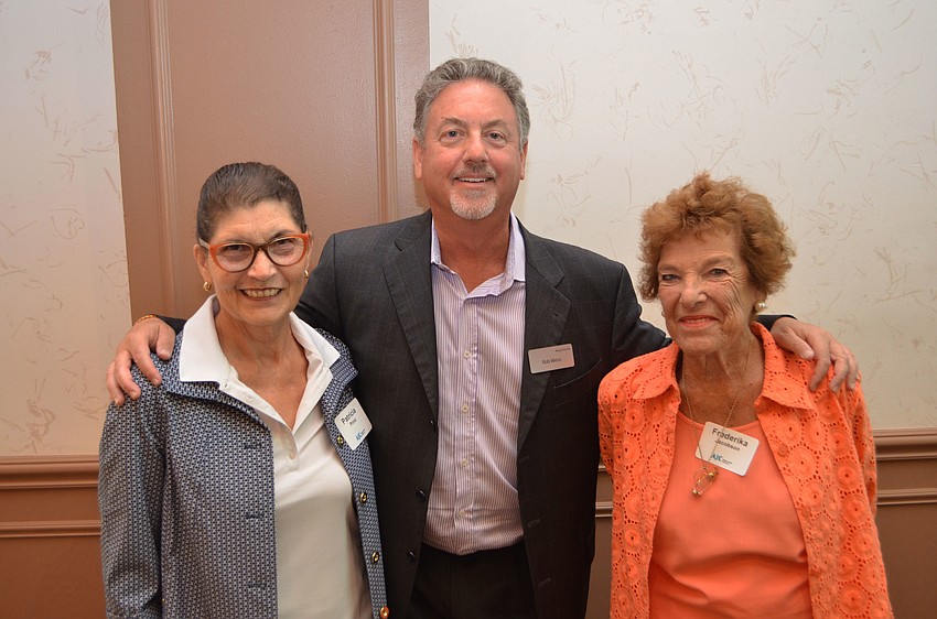 Patricia Prinz, Rob Weiss and Fredy Jacobson.