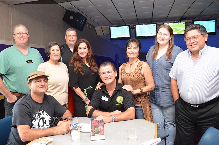 The Circus Arts Conservatory team before the start of the tournament.