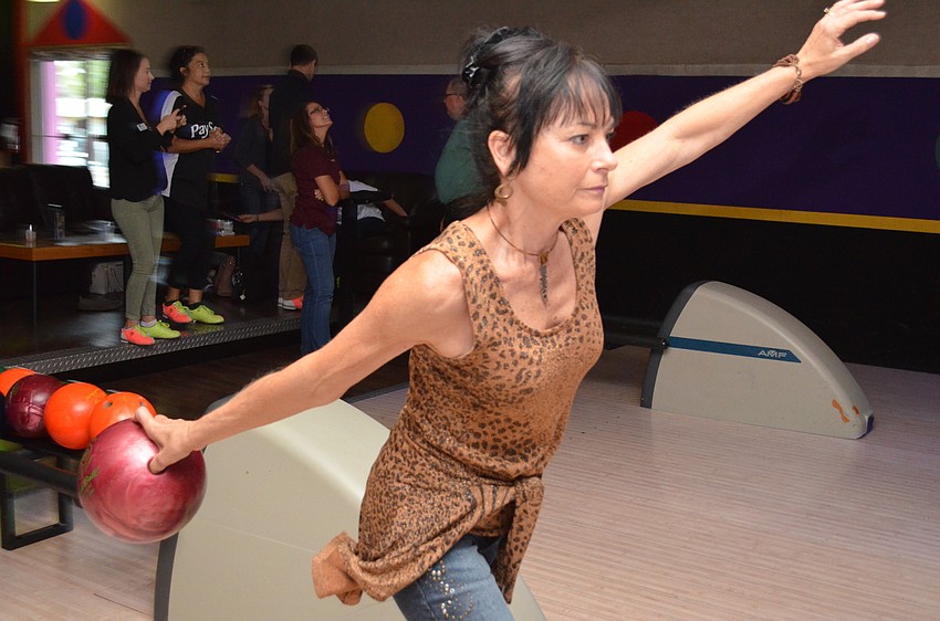 Dolly Jacobs of Circus Arts Conservatory takes her turn.