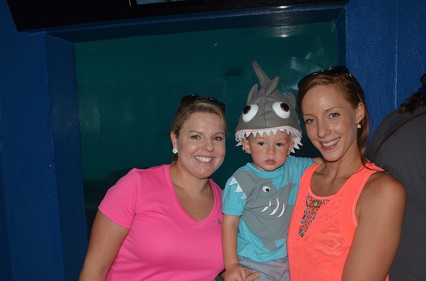 Lisa Pirowski, Liam Skelly, 2, and Ashlee Sole