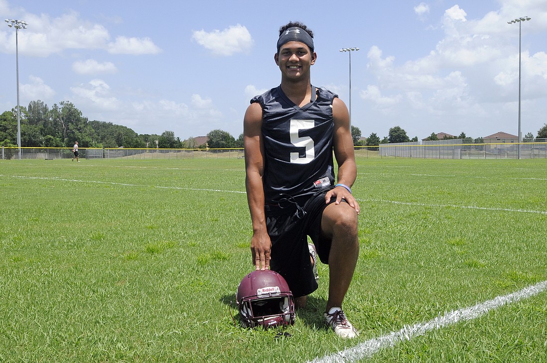 After switching from wide receiver to defensive back last season, Braden River junior Tyrone Collins has  received nine scholarship offers.