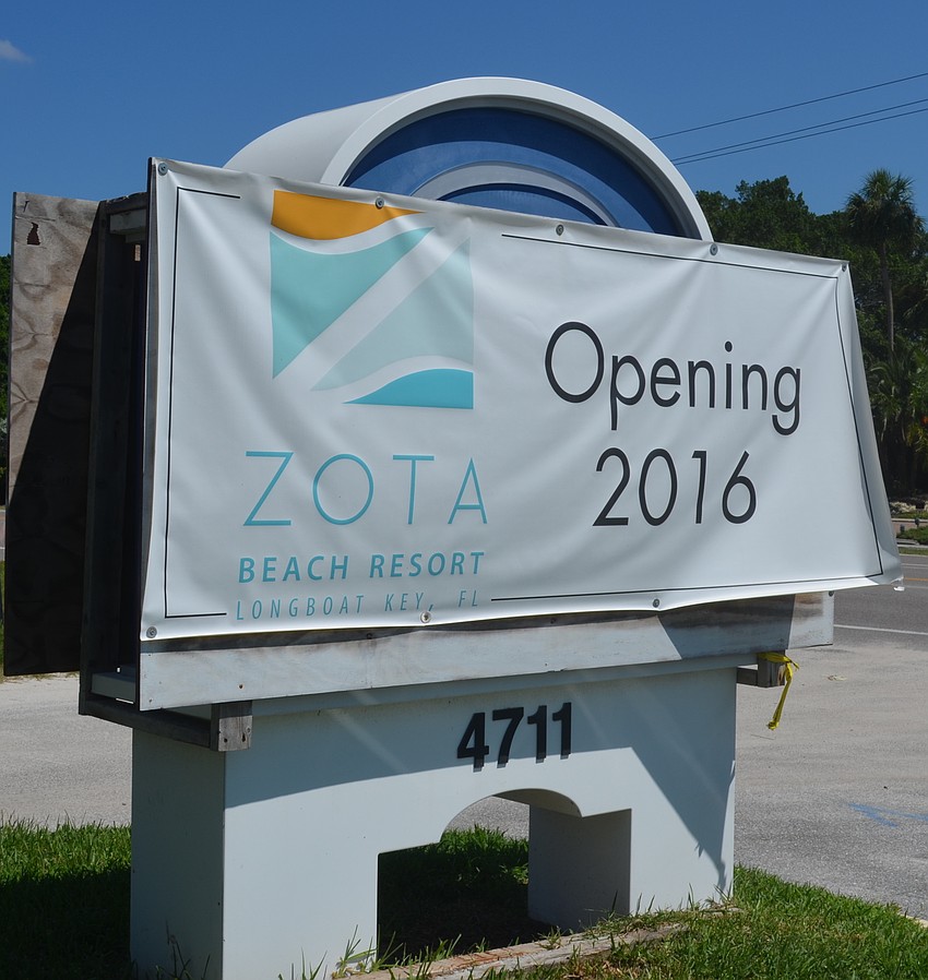 A soft opening date of Dec. 1 is set at the $24 million Zota Beach Resort project at 4711 Gulf of Mexico Drive.