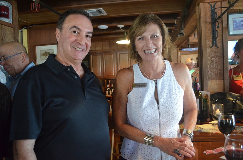 DJ Jorge Rodriguez and JoDene Moneuse of Wagner Realty