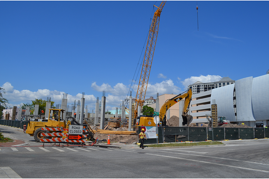 Construction is already underway on projects like Hotel Sarasota, and the city will soon hear plans for another proposed hotel.