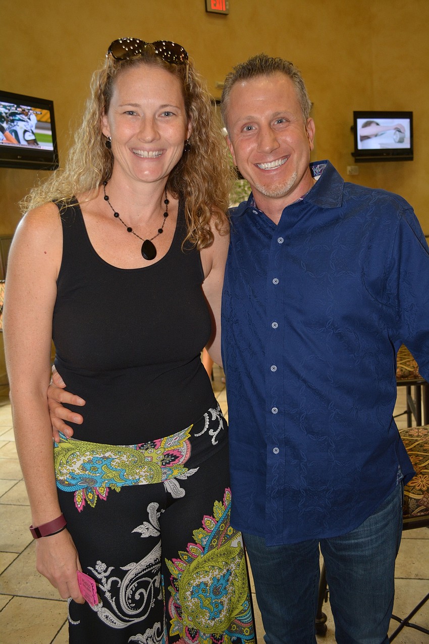 Vanessa Quintal poses with her husband, Dr. Jason Qunintal, who provides counseling services to veterans at the upcoming retreat.