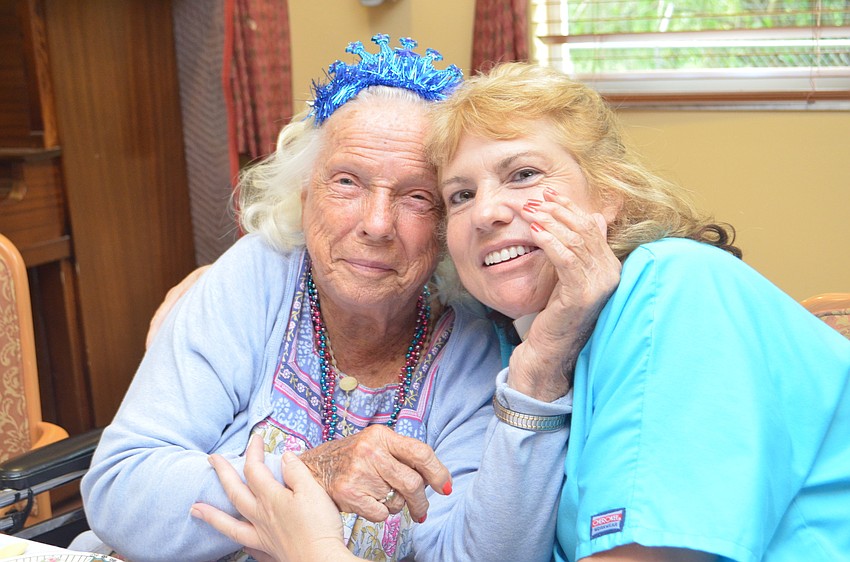 Helen Callahan and Peggy Drake