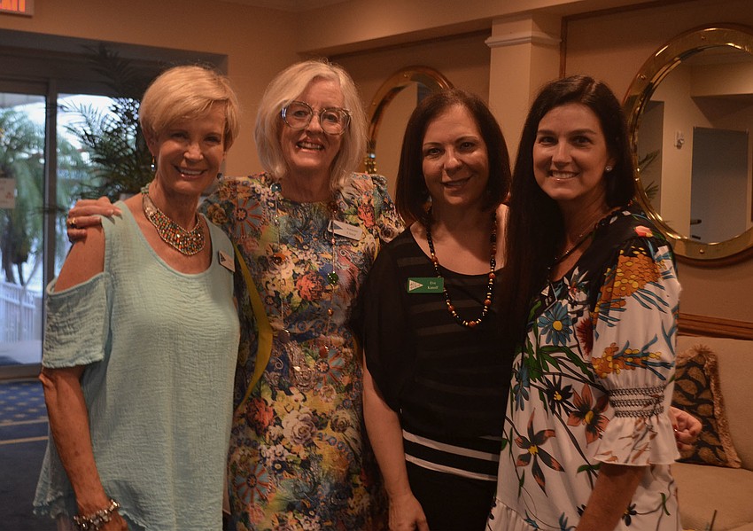 (from left to right) Lynne Koy, Annette Lloyd, Eva Konoff, Leslie Williams