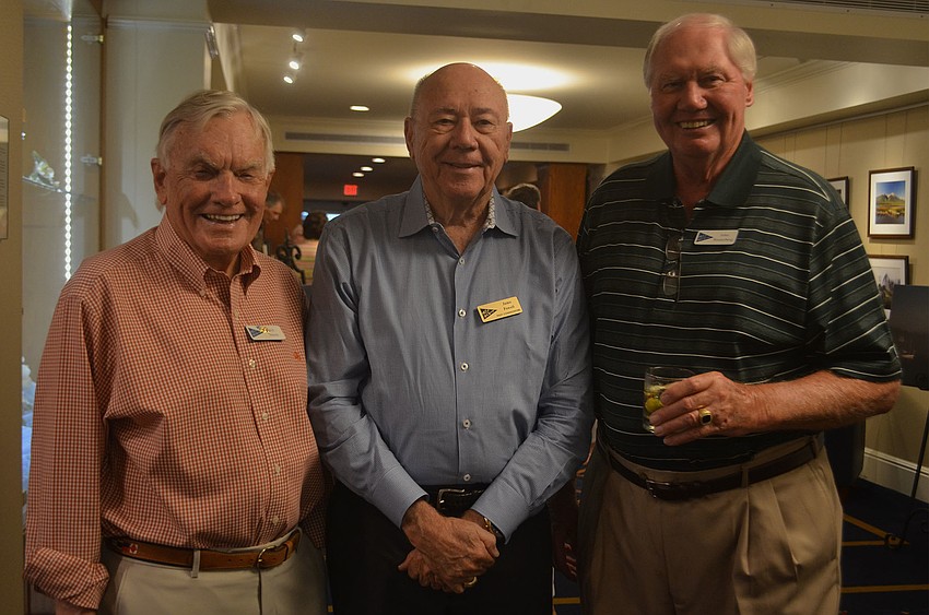 (from left to right) Bill Steele, Jamo Powell, John Westerberg