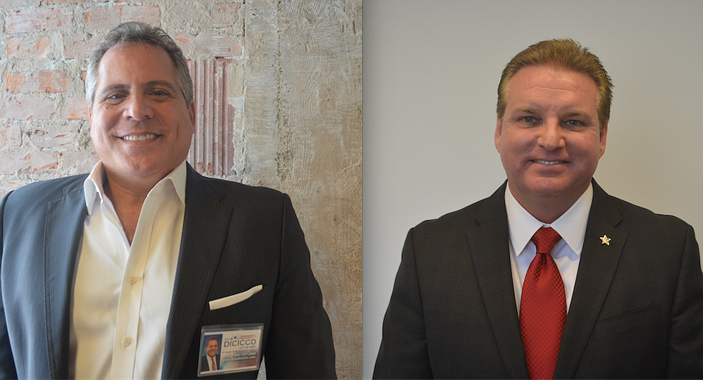 Frank DiCicco and Mike Moran faced off in the District 1 primary for Sarasota County Commission.