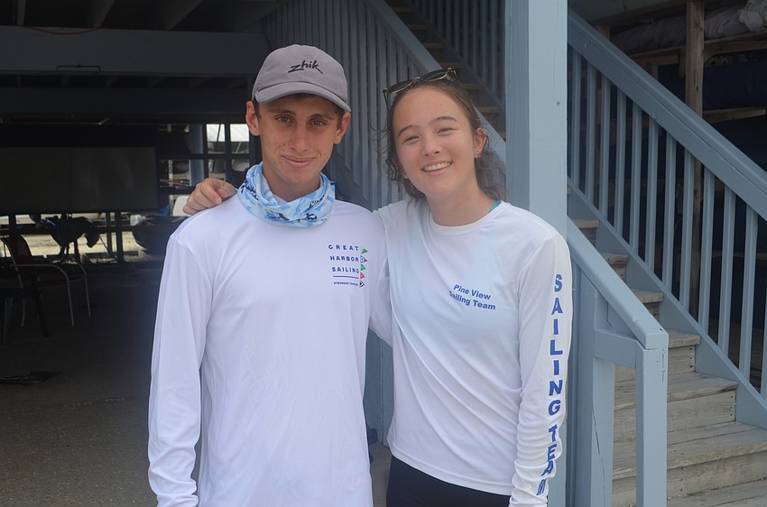 Skye Ehrhart, 17, and Ciara Dorsay, 17