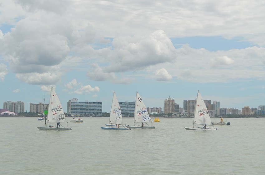 300 sailors participated in the Sarasota Sailing Squadron’s 70th Annual Labor Day Regatta.