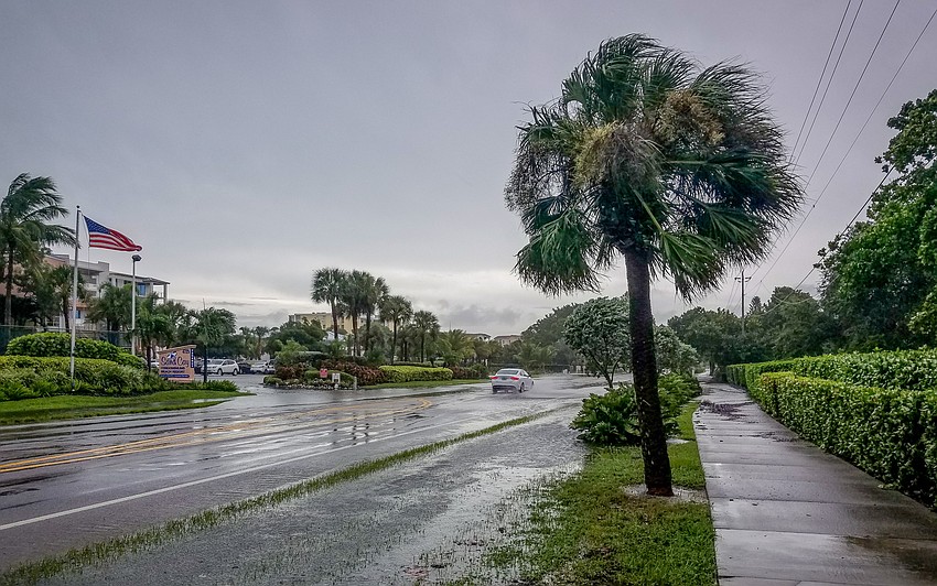 Photo courtesy of Longboat Observer reader Zedex Honea taken at the Westchester Condominiums on Longboat Key after Hurricane Hermine dumped between six and nine inches of rain on the island.
