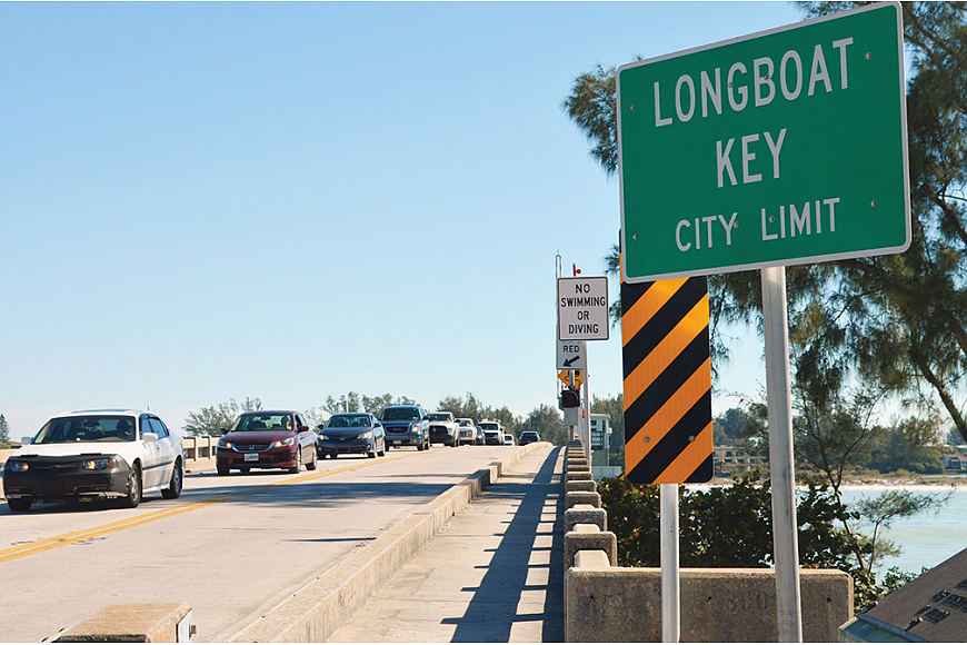 Longboat Key traffic hit nearly 5 million in 2014. FILE