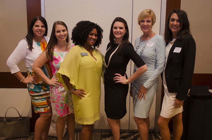 Laura Hope, Brittany Elder, Elayne McKinney, Nicole Brooks, Leisa Weintraub and Maria Wallace.