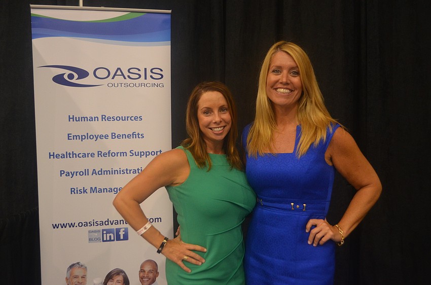 Kasey MacTavish and Mindy McLeod of Oasis Outsourcing