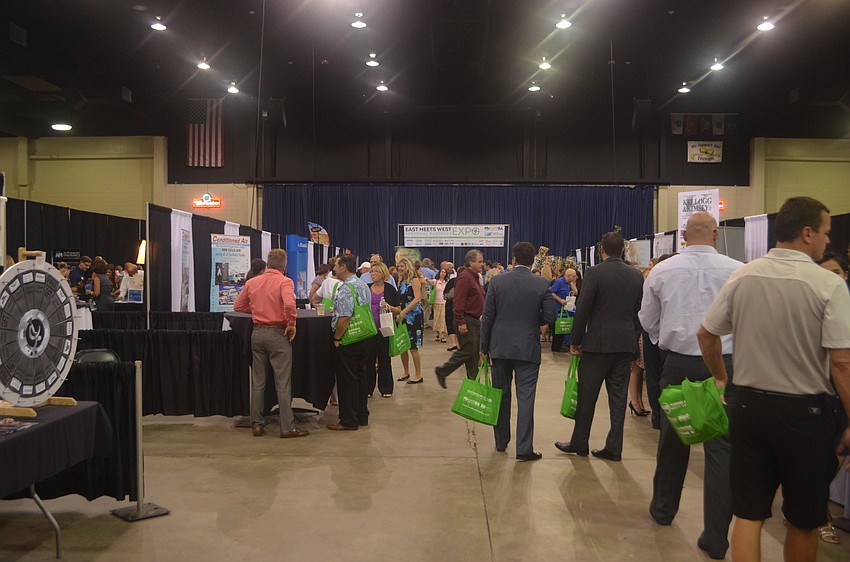 About 800 people attended this year’s annual East Meets West Expo.
