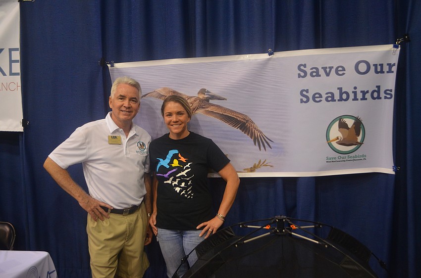 David Pilston and Dana Harenda of Save Our Seabirds
