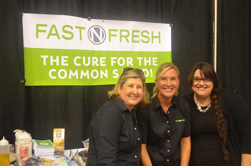 Lesley Harb, Jennifer Blake and Nicole Noujaim of Fast N Fresh