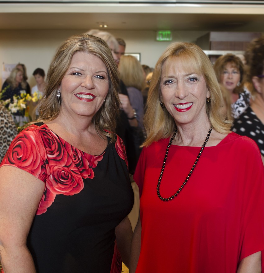 Event Chair Carrie Starr Rummery with Co-chair Michelle Crabtree.