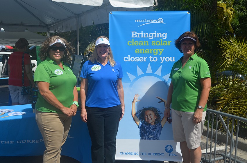 Barbara Carroll, Beth Bowers and Rae Dowling of FPL