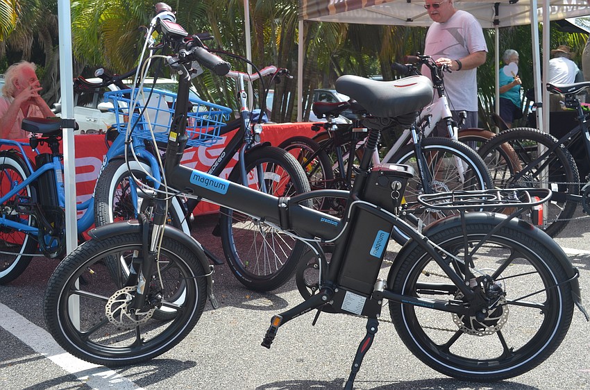 Pedego Electric Bike brought a variety to Mote Marine Laboratory and Aquarium’s 5th annual Electrify the Island with a display of Electric Bikes.