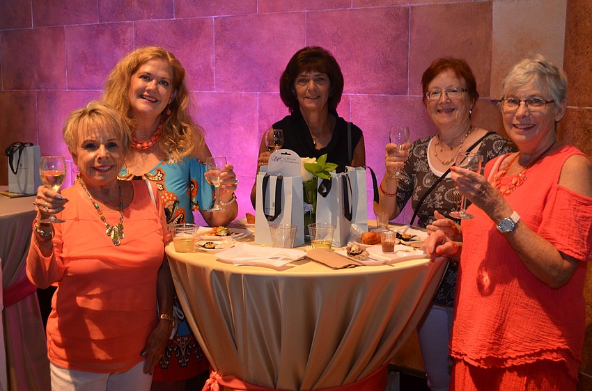 Jill Caruso, Becky Wright, Nancy Wieland, Kathy Kane and Veletta Tusa.
