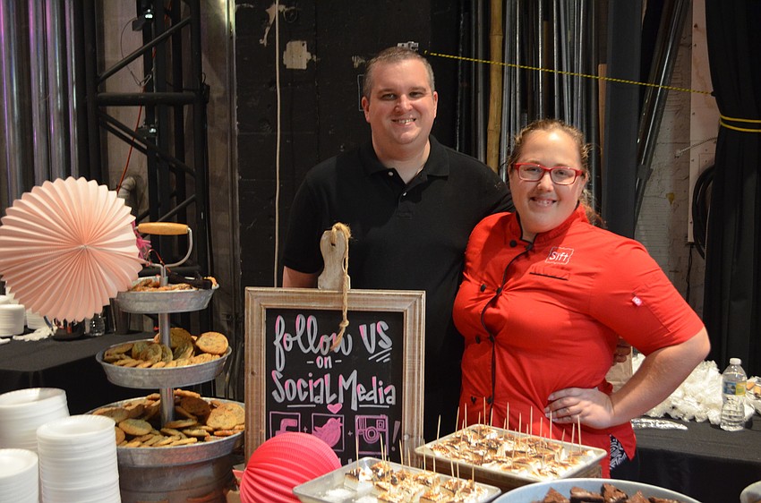 Kyle Wagner and Sift Bakehouse Owner Christine Nordstrom.