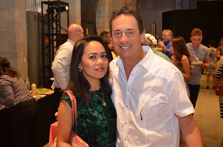 Sheila Watkins and Eric Peters.