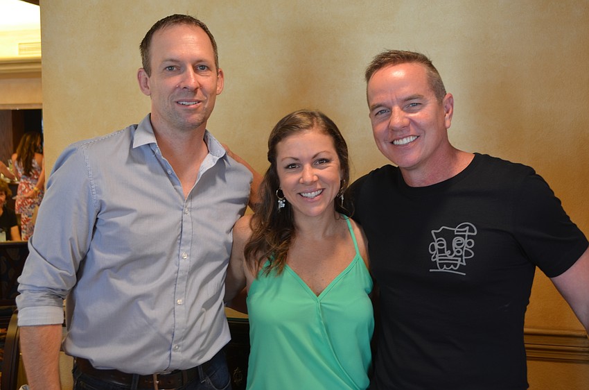 Tyler Yurckonis, Mona Refay and Josh Kitchner.