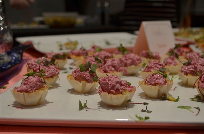 Pantzaria Salata, beet salad, from El Greco.