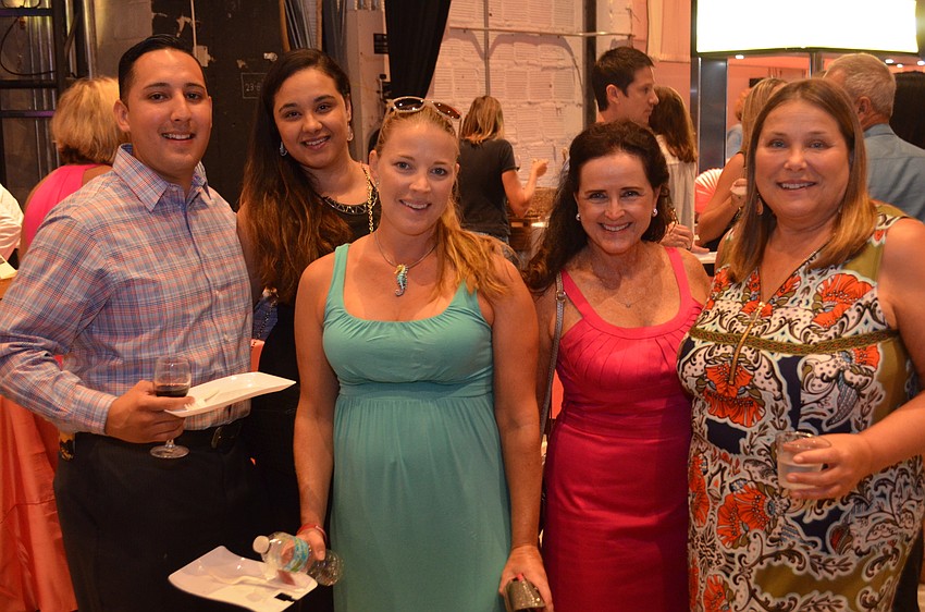 Carlos and Valeria Garcia, Desiree Doggett, Rebecca Bolletti and Karen Doggett.