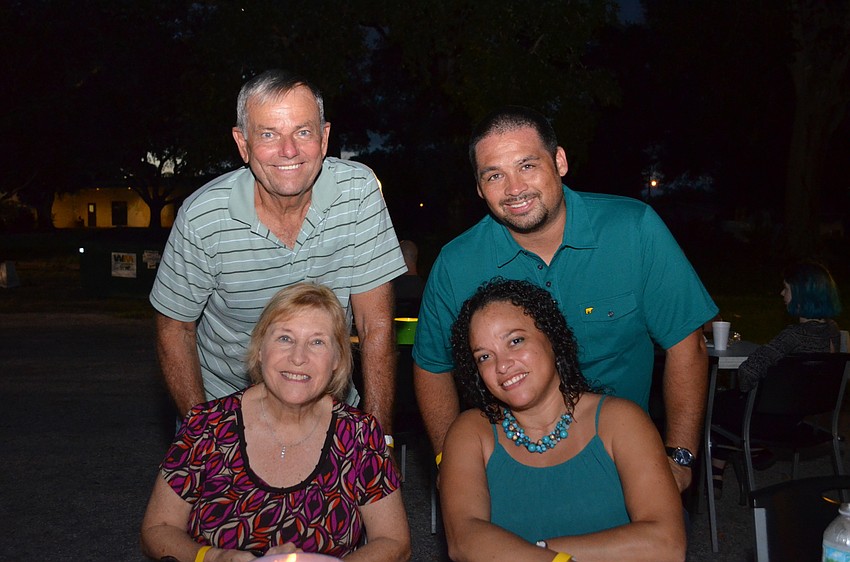 Bill and Barbie Middleton with Angy and Matthew Miller