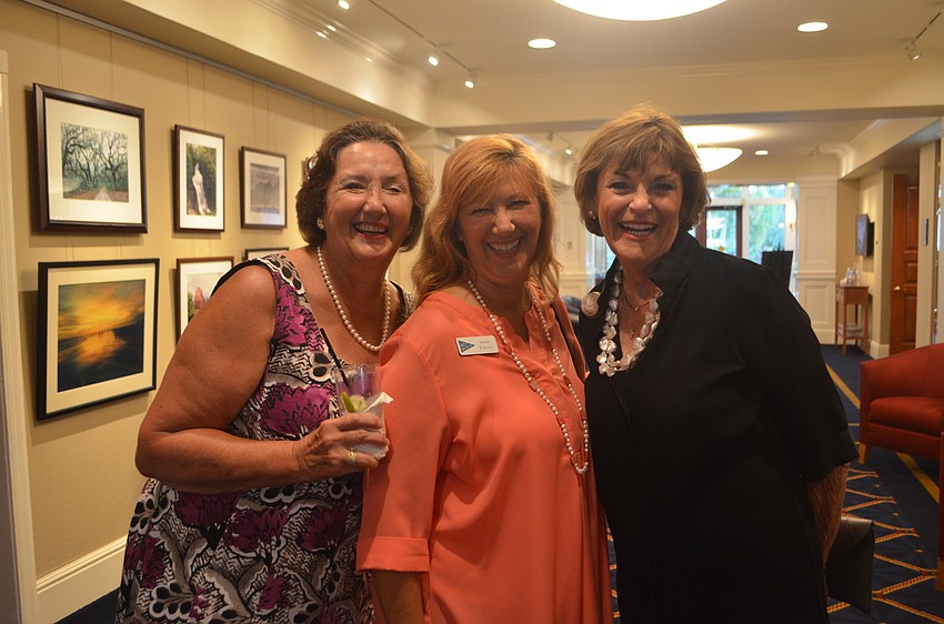 Nancy Hoey, Susan Pinzino and Bev Vernon