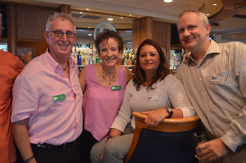 Gary and Michele Fischman and Stephanie and Brian Hanson