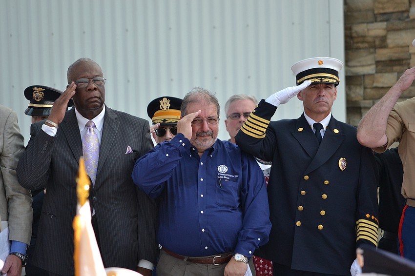 Sarasota City Mayor Willie Shaw and Sarasota County Commissioner Al Maio
