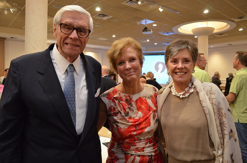 Joe Henson, Sarasota County School Superintendent Lori White and Mary Kay Henson