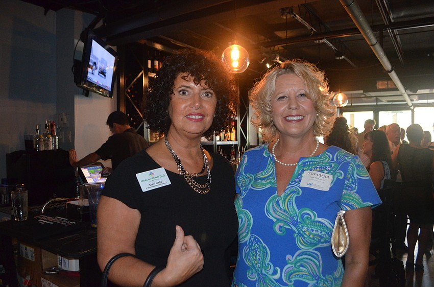 Sheri Aiello of Meals on Wheels Plus and Tamatha Jones of Longboat Key Dental