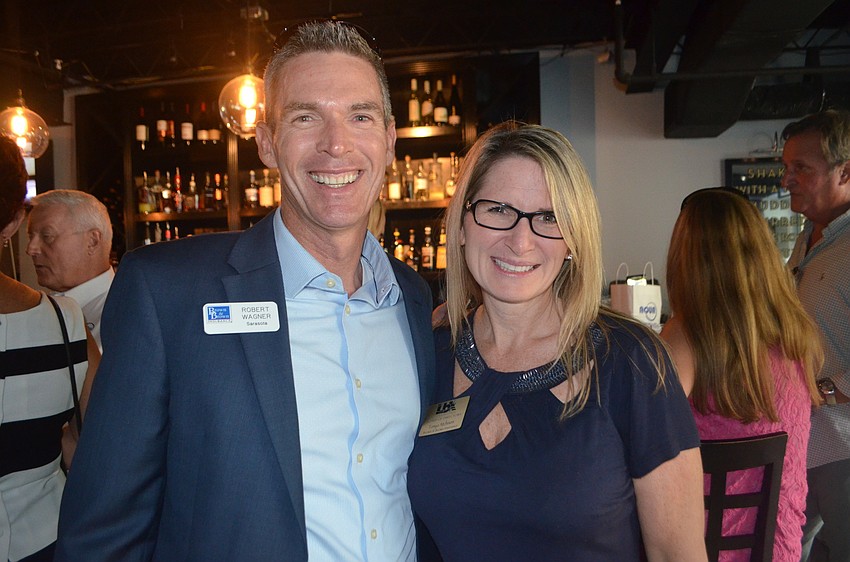 Rob Wagner and Tonya Atchison of Brown and Brown Insurance