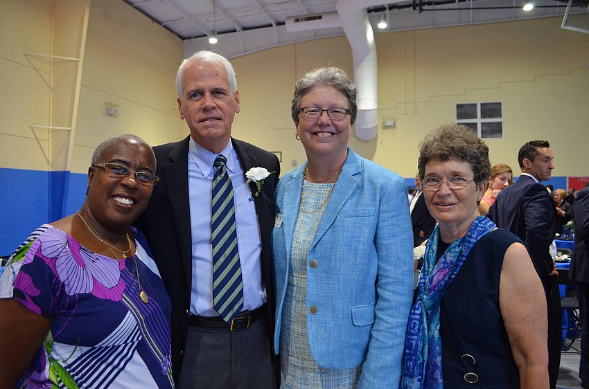 Sarasota County Commissioner Carolyn Mason, Dan Bailey, Karen Bogues and Lee Byron