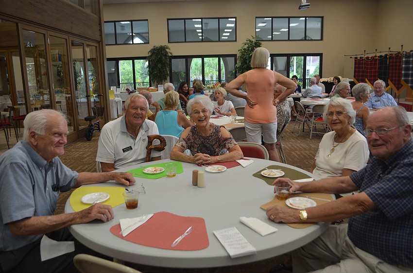 Jim Seaton, Richard Cook, Ginny Dreher and Marg and Gary Aubry
